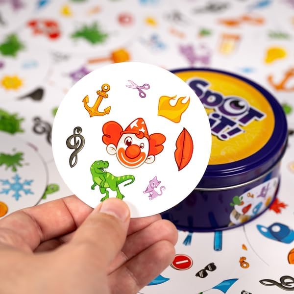 Juego De Mesa Spot It Clásico Para Niños familia