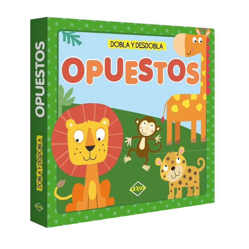 Libro Didáctico Desplegable Opuestos Niños