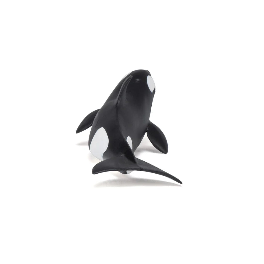 Figura Coleccionable Bebé Orca Papo Pintada A Mano