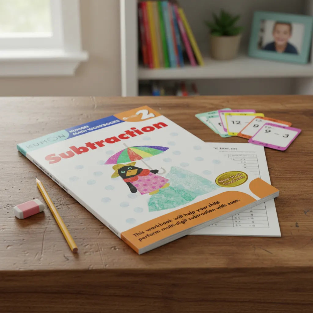 Libro Didáctico Kumon Grade 2 Subtraction Para Niños