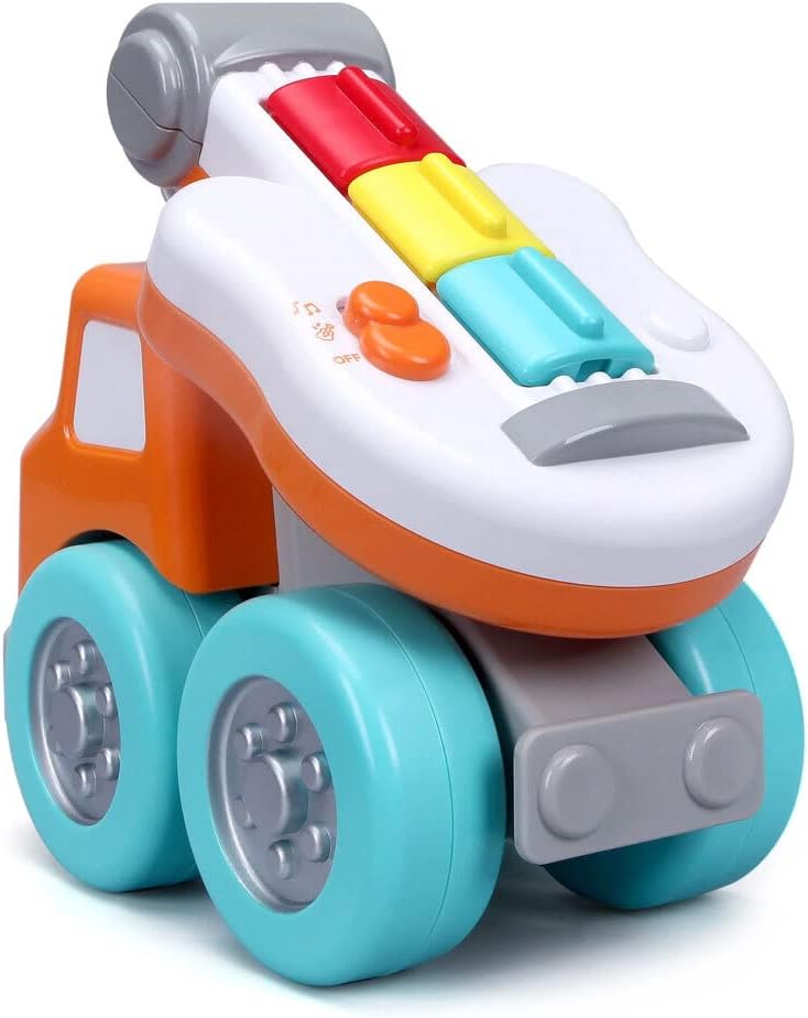 Carro De Construcción Musical 2 En 1 Bebés