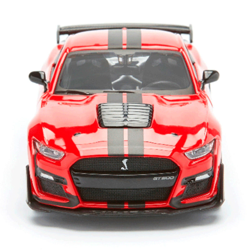 Carro Coleccionable A Escala 1/32 Mustang Sheby Gt500 Rojo