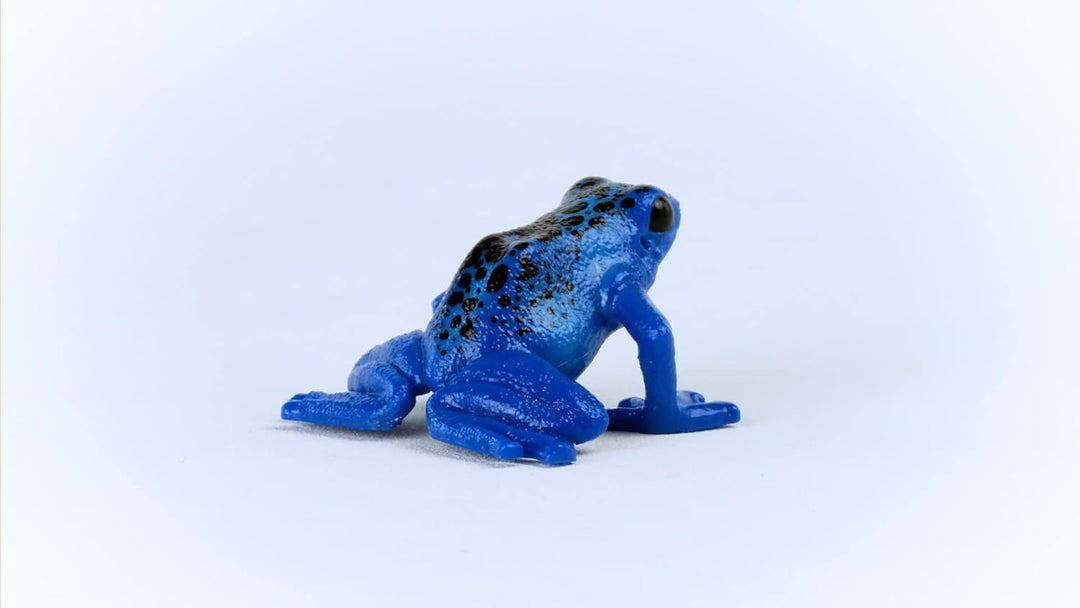 Figuras animales Rana Azul Pintada A Mano Schleich