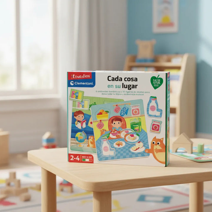 Juego Didáctico Cada Cosa En Su Lugar Niños