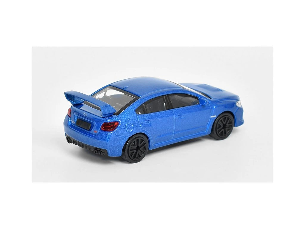 Carro Coleccionable Bburago A Escala 1/43 Subaru Wrx Sti Azul