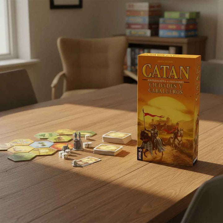 Juego Catan Ampliación Ciudades Y Caballero