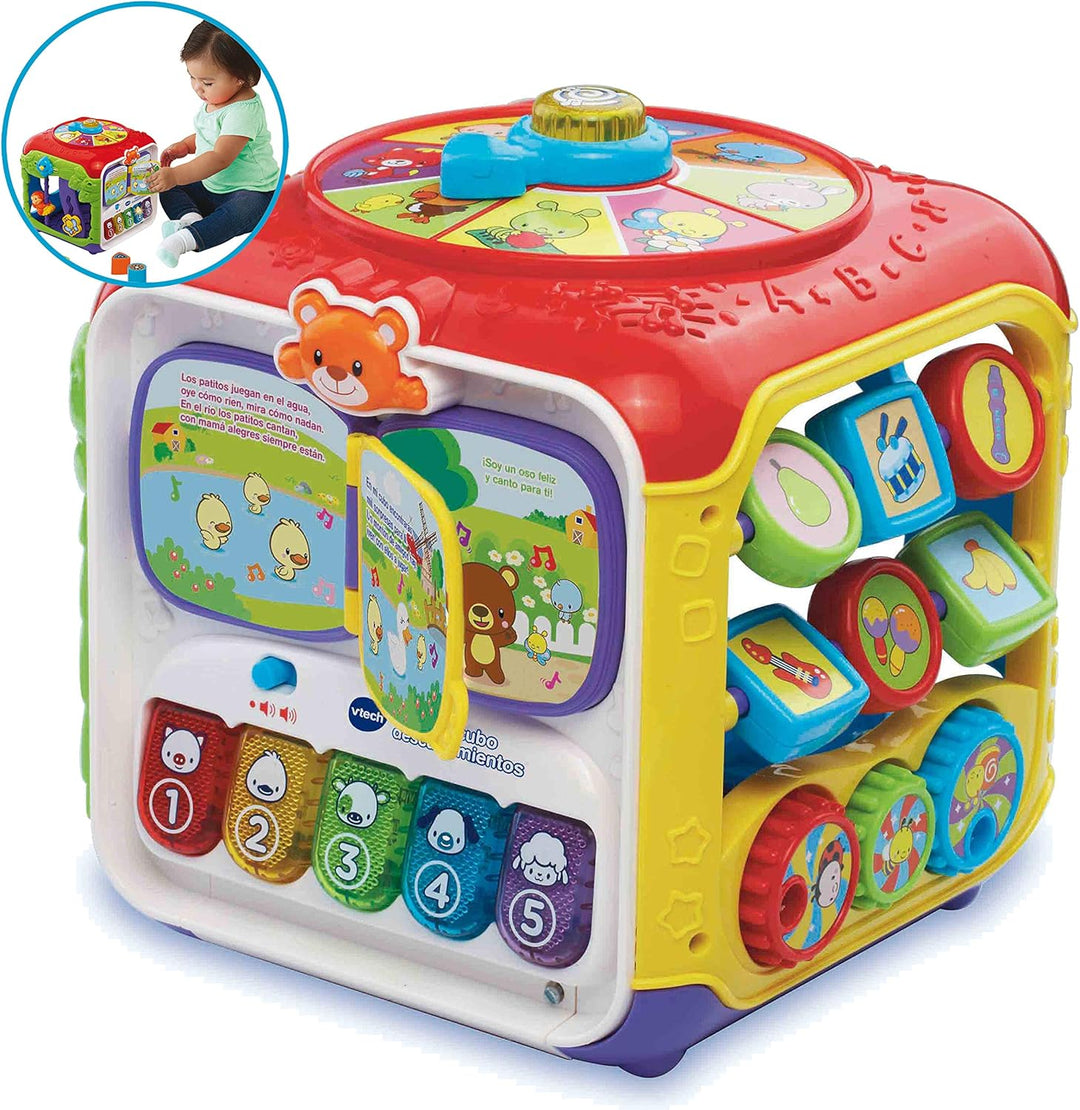 Juguete Divercubo Descubrimientos Para Bebés
