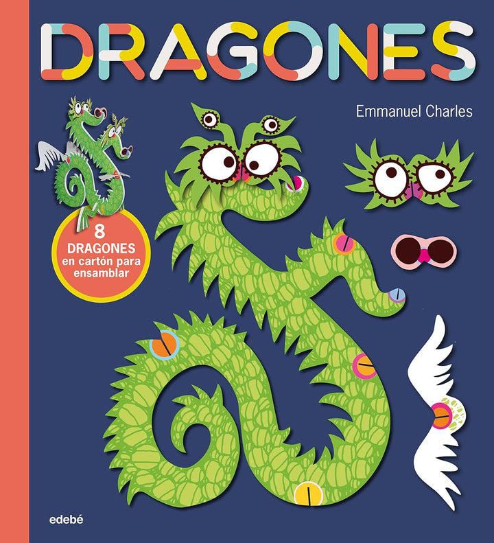 Libro Didáctico crear Dragones De Cartón Para Niños