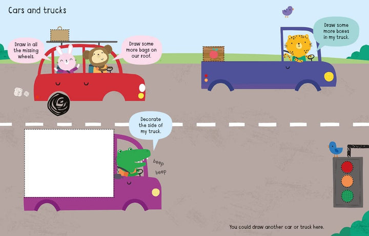 Libro Infantil Primeros Dibujo Borrable Niños