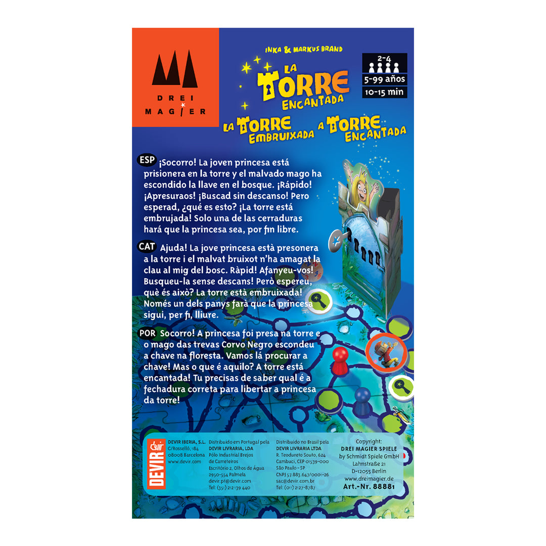 Juego De Mesa La Torre Encantada Para Niños