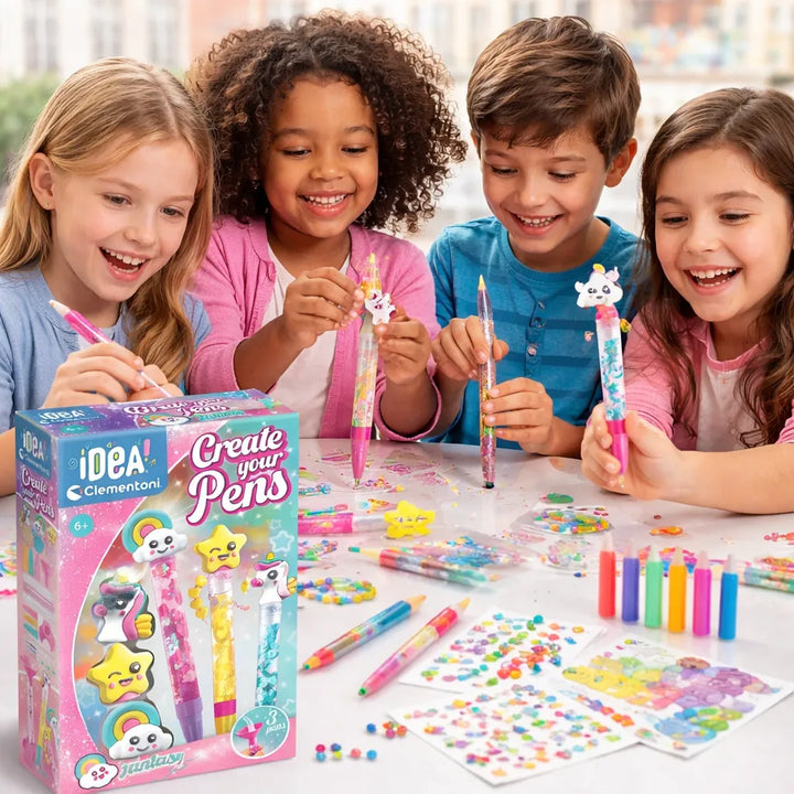 Juego Kit Crea Bolígrafos Personalizado Para Niños Niñas