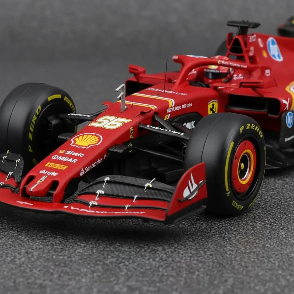 Carro Escala Bburago 1/43 Ferrari Sf-25 Hamilton 