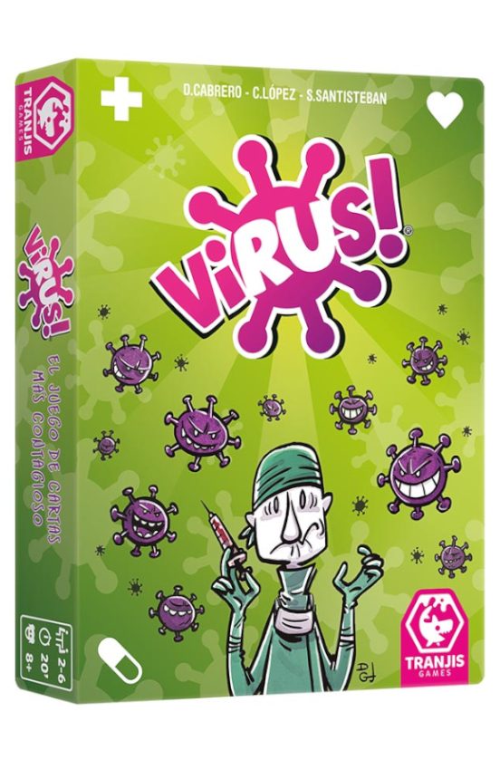 Juego De Mesa Virus Estrategia Devir Para Niños Familia