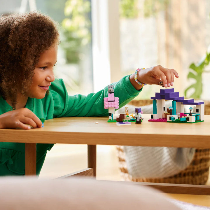 Lego Construcción El Santuario 206 Piezas para niños
