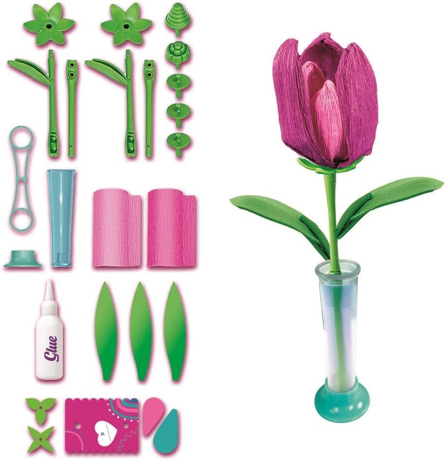 Juego Científico Creativo Flores Tulipanes Para Niños Niñas