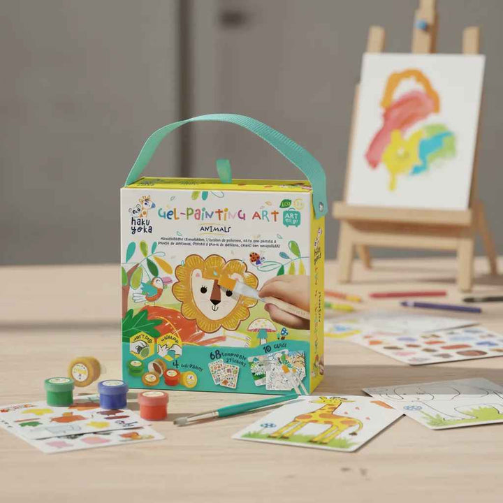 Juego De Arte Animales Reutilizable Para Niñas