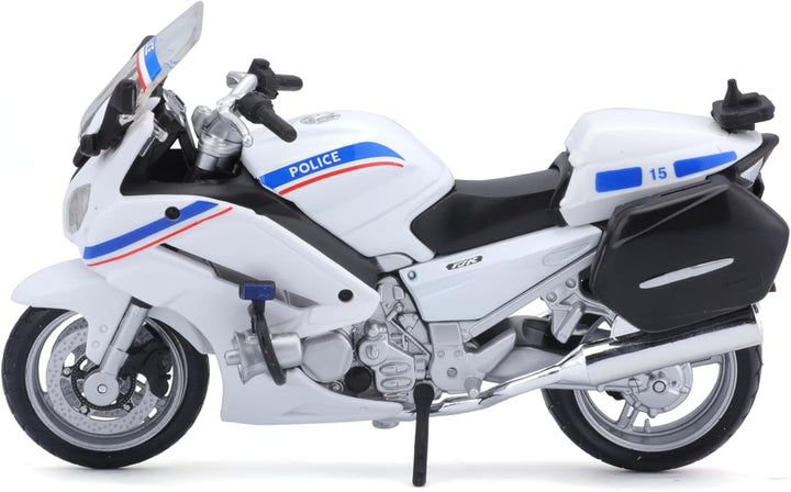 Moto A Escala De Policía Escala 1/18 Maisto