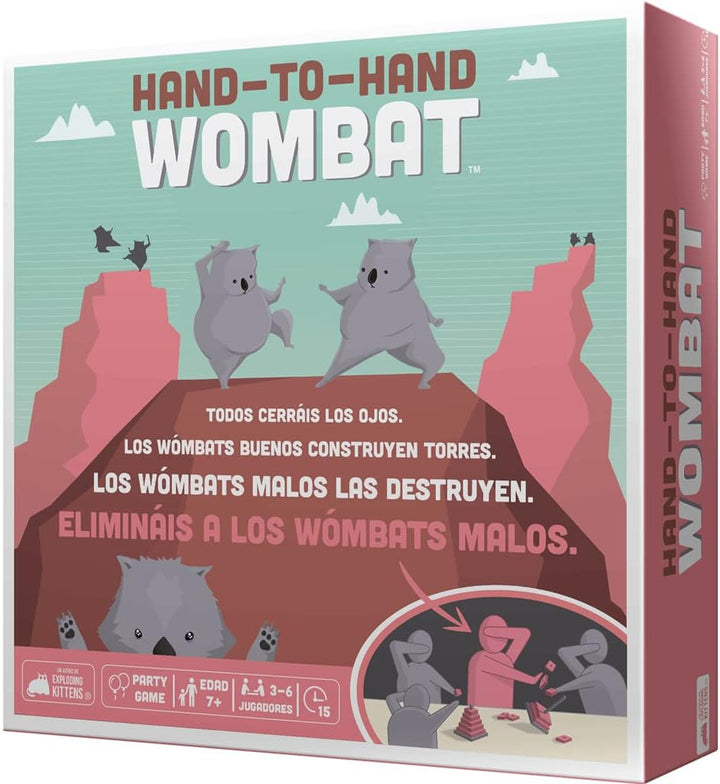 Juego De Mesa Hand To Hand Wombat Adulto