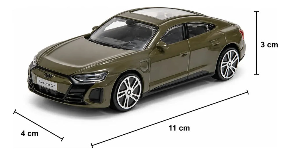 Carro Coleccionable A Escala 1/43 Audi Sr E-tron Gt Verde