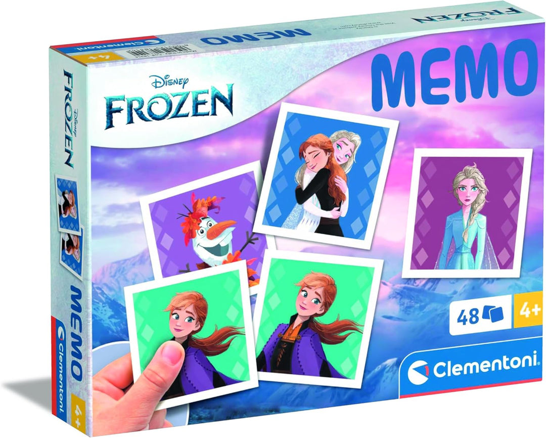 Juego Frozen Memoria 48 Cartas Para Niños