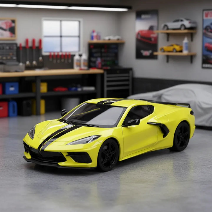 Carro A Escala Chevrolet corvette Stingray Coupe