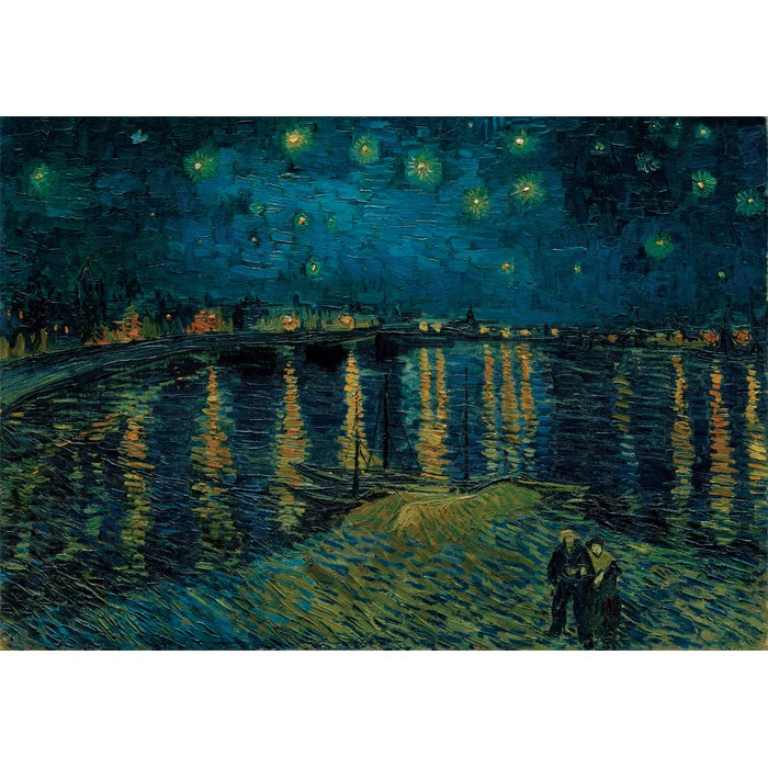 Rompecabezas 1000 Piezas Noche Sobre El Ródano Arte