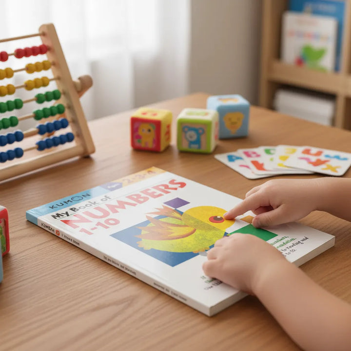 Libro Kumon My Book Of Numbers 1-10 Para Niños