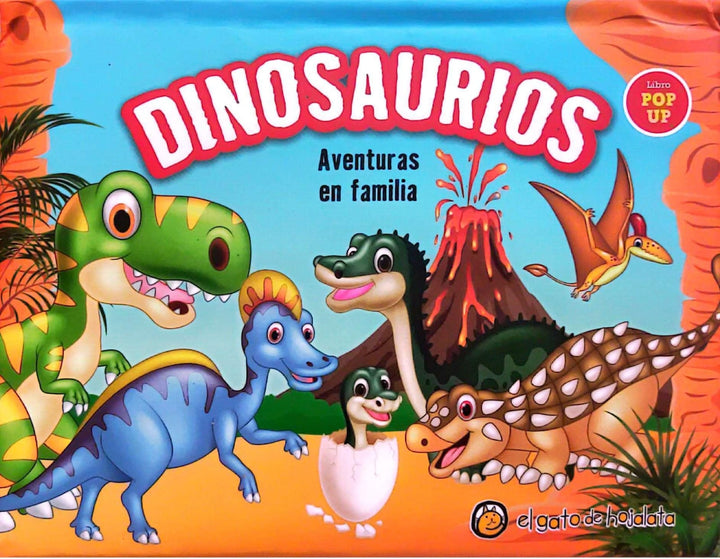 Libro Infantil Pop Up Dinosaurios Aventura Familiar