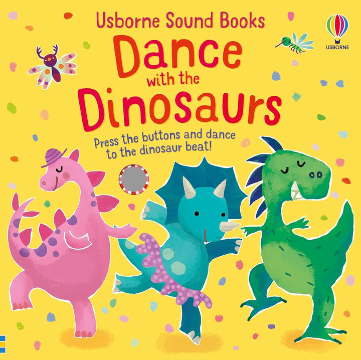 Libro Didácticos Con Sonidos Baila Con Los Dinosaurios Niños
