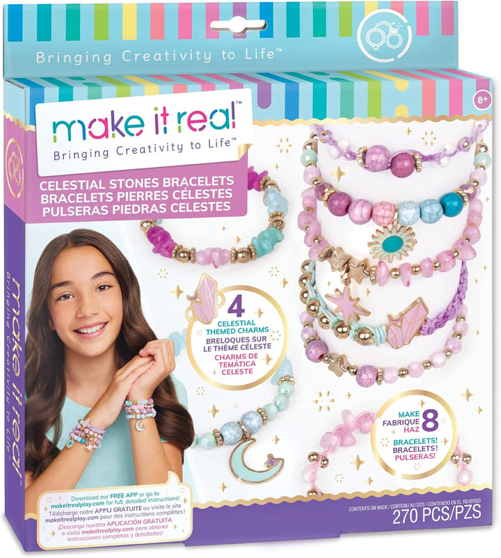 Set De Creación De Pulseras Celestiales Para Niñas