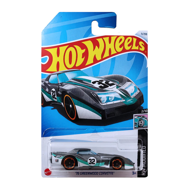 Juguete carro Hot Wheels Original 76 Greenwood Corvette