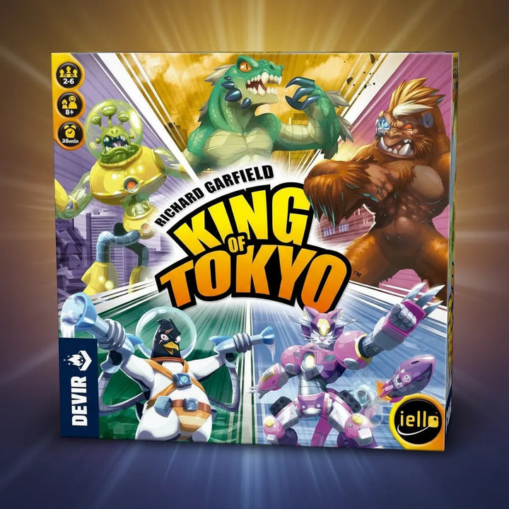 Juego De Mesa King Of Tokyo Adultos Estrategia Roles