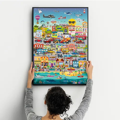 Set Educativo Medios de Transporte Niños