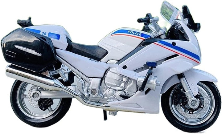 Moto A Escala De Policía Escala 1/18 Maisto