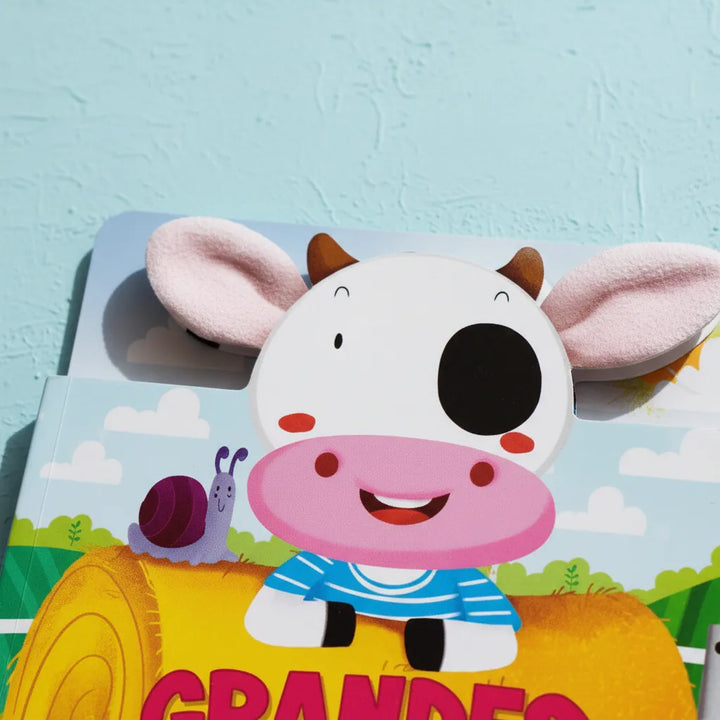 Libro Grandes Aventuras  La Pequeña Vaca Para Niños