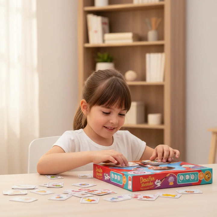 Juego De Mesa Desafíos Mentales Niños