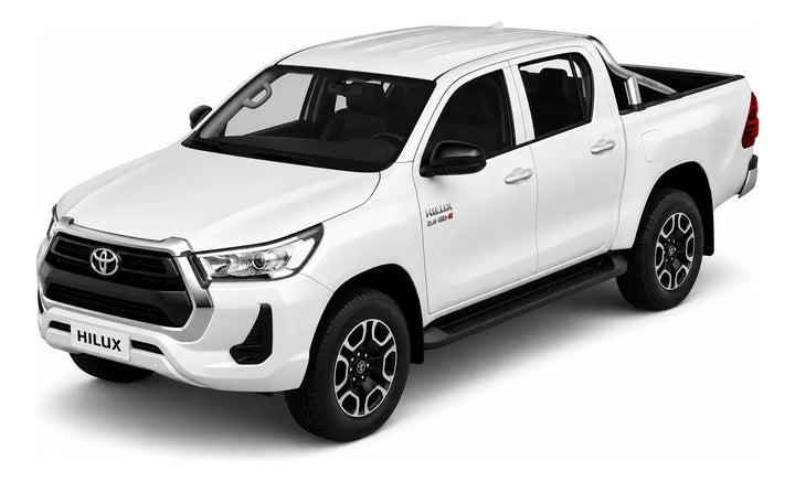 Carro De Colección Escala1:24 Se Toyota Hilux Blanco