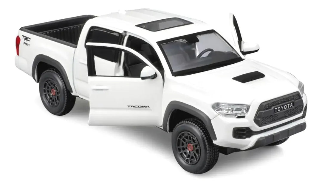 Carro De Colección 1:27 Se Toyota Tacoma Trd Pro Blanco