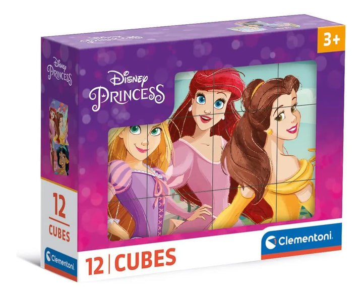 Rompecabezas Cubos Princesas Disney Clementoni Para Niños