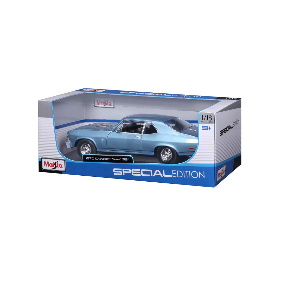 Carro Chevrolet Nova Ss 1970 Clásico 1/18