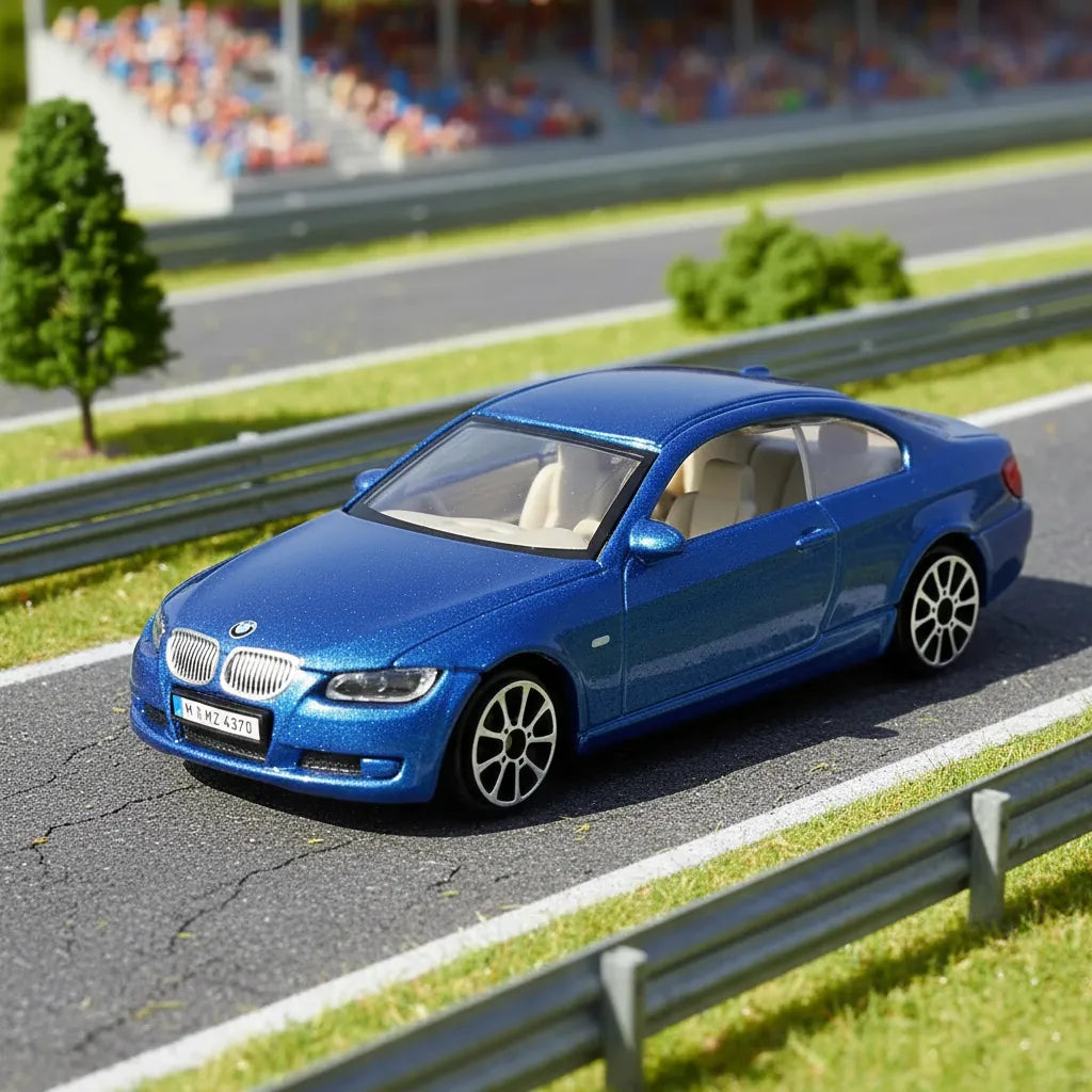 Carro Coleccionable Bburago A Escala 1/43 BMW 335I Azul