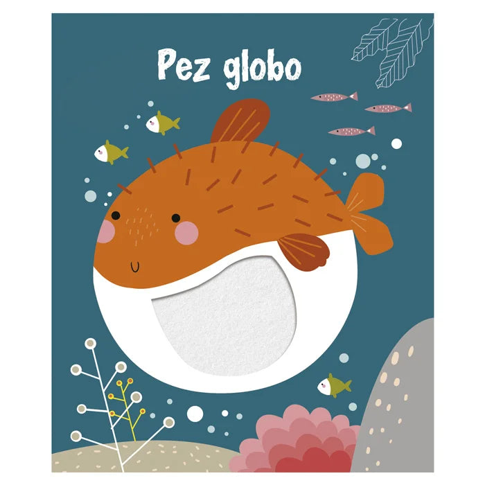 Libro Interactivo Mundo Marino Texturas Sensorial Niños