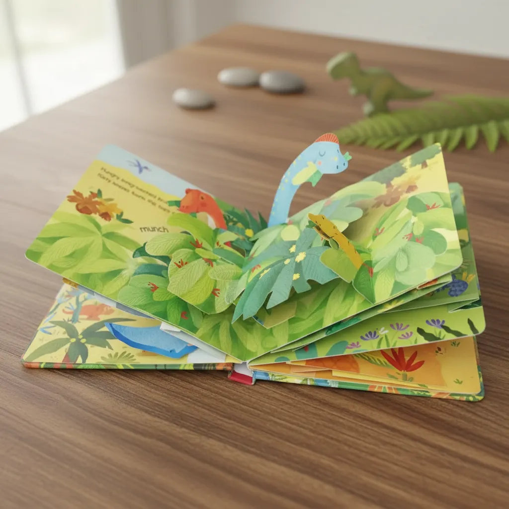Libro Interactivo Usborne Pop Up Dinosaurio Para Niños
