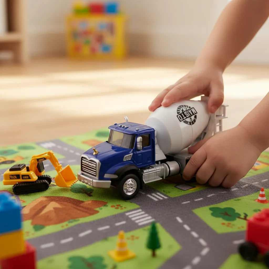 Camión De Construcción Mack Trucks Mezcladora