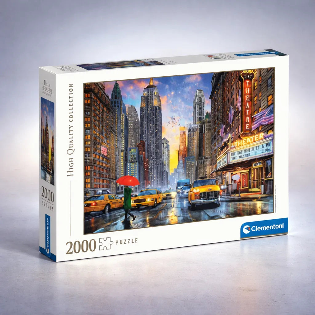 Rompecabezas 2000 Piezas Rainy Manhattan Clementoni