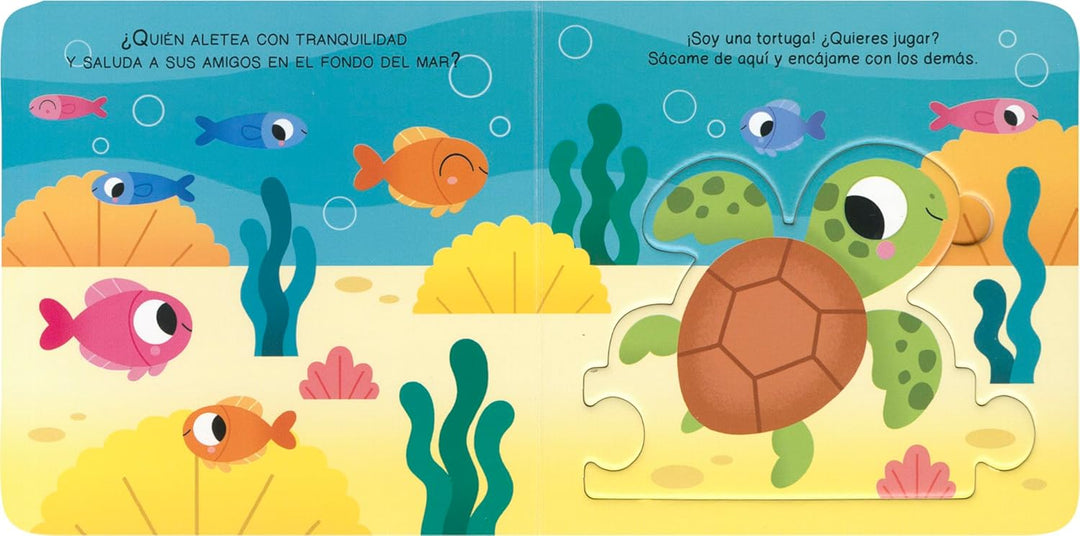 Juego Didáctico Animales Del Mar Para Niños