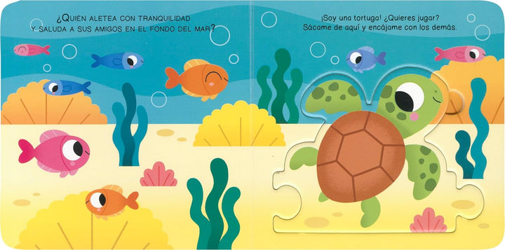 Juego Didáctico Animales Del Mar Para Niños