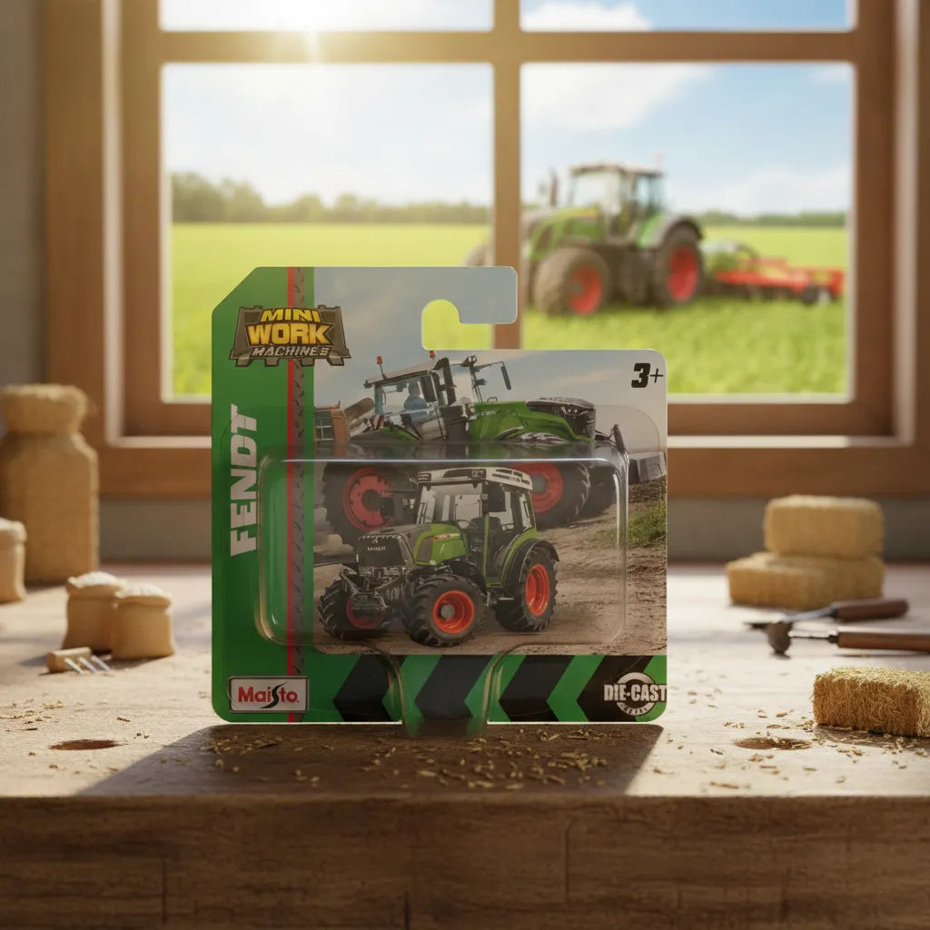 Tractor A Escala Massey Ferguson Verde