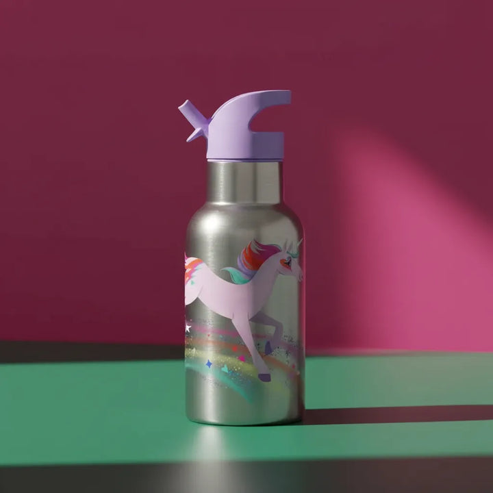ermo De Acero Inoxidable Unicornio Para Niños