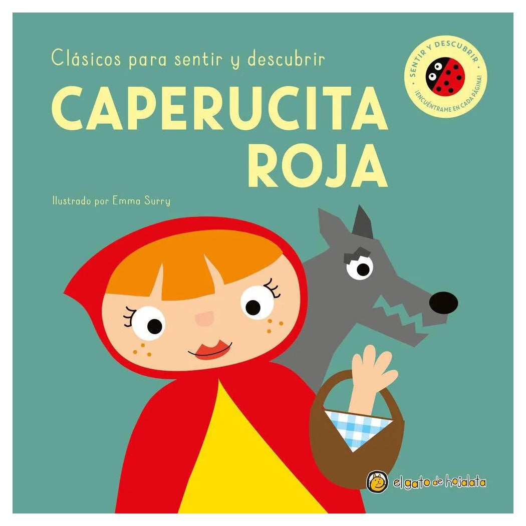 Libro Infantil Sentir Y Descubrir Caperucita Niños